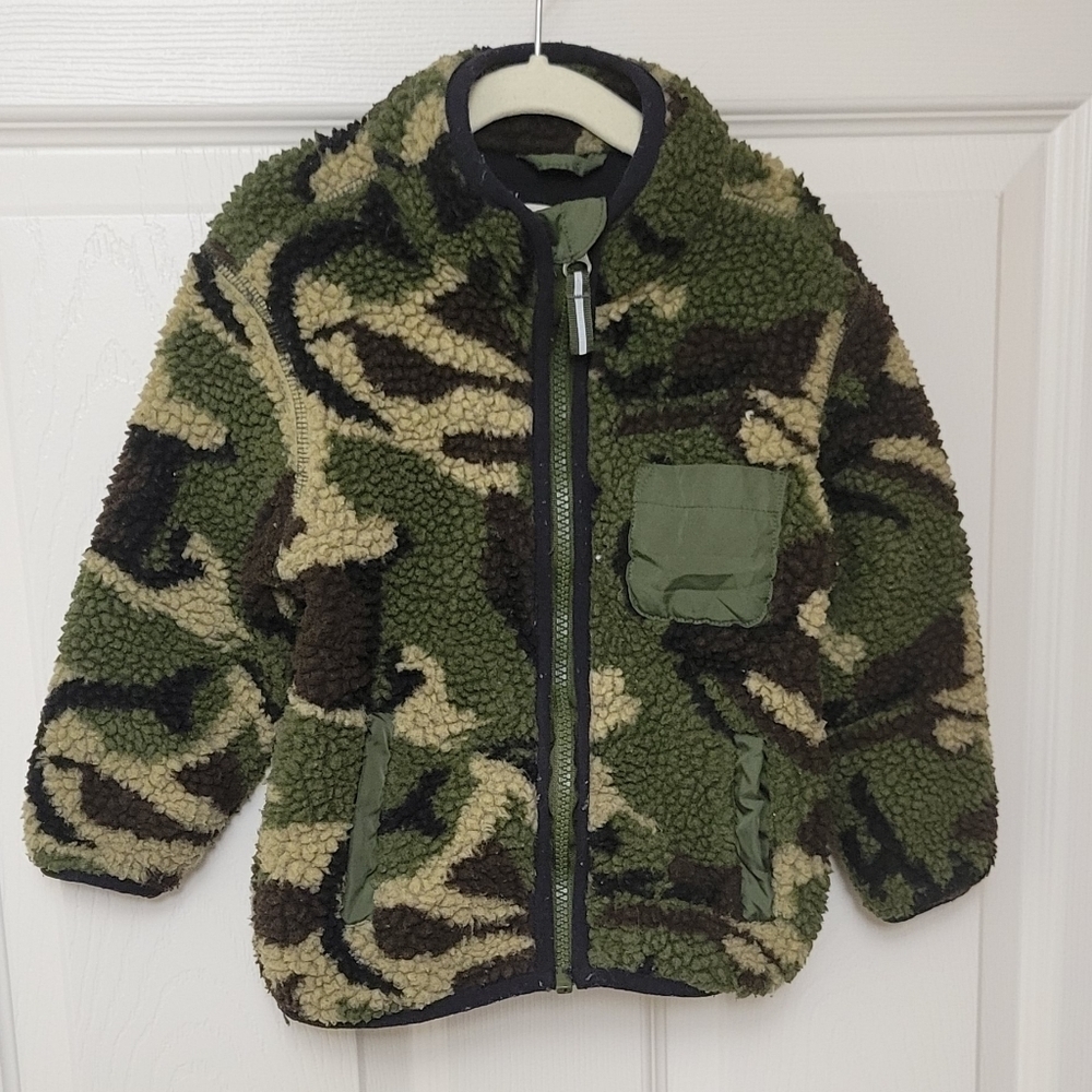 2t‎ kids camouflage spring/fall jacket